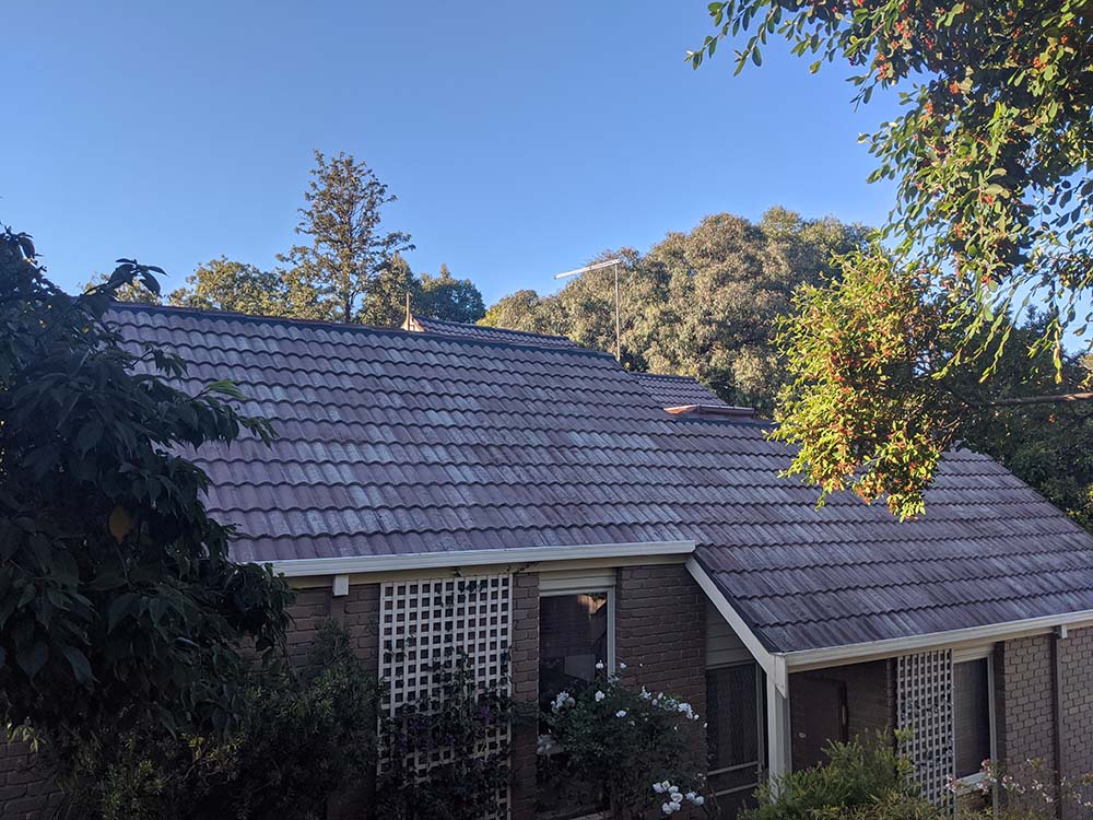 Roof Restoration Before and After
