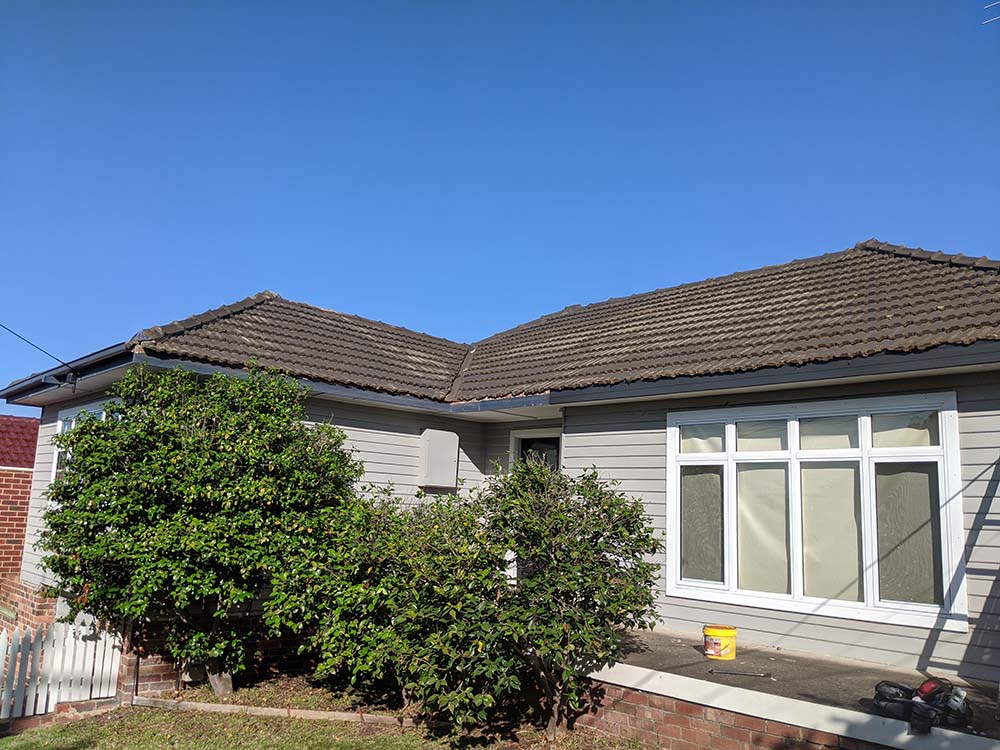 Roof Restoration Before and After